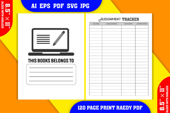 Assignment Tracker: Graphics for KDP Interiors