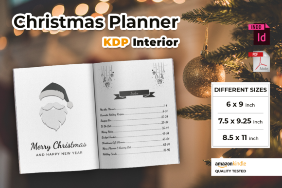 Christmas Planner: Graphics for KDP Interiors