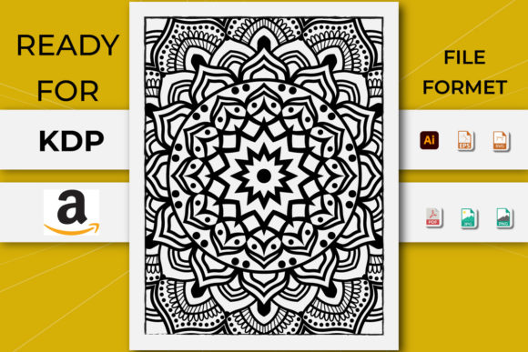 Mandala Adult Coloring Page
