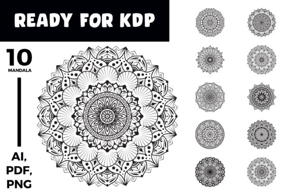 Mandala Kdp Interior Coloring Book